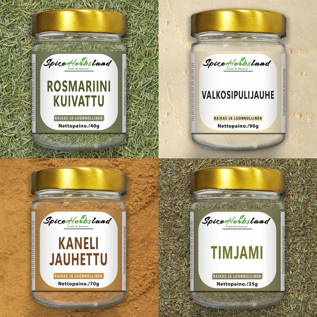 Peruskokoelma - 4 kpl pakkaus