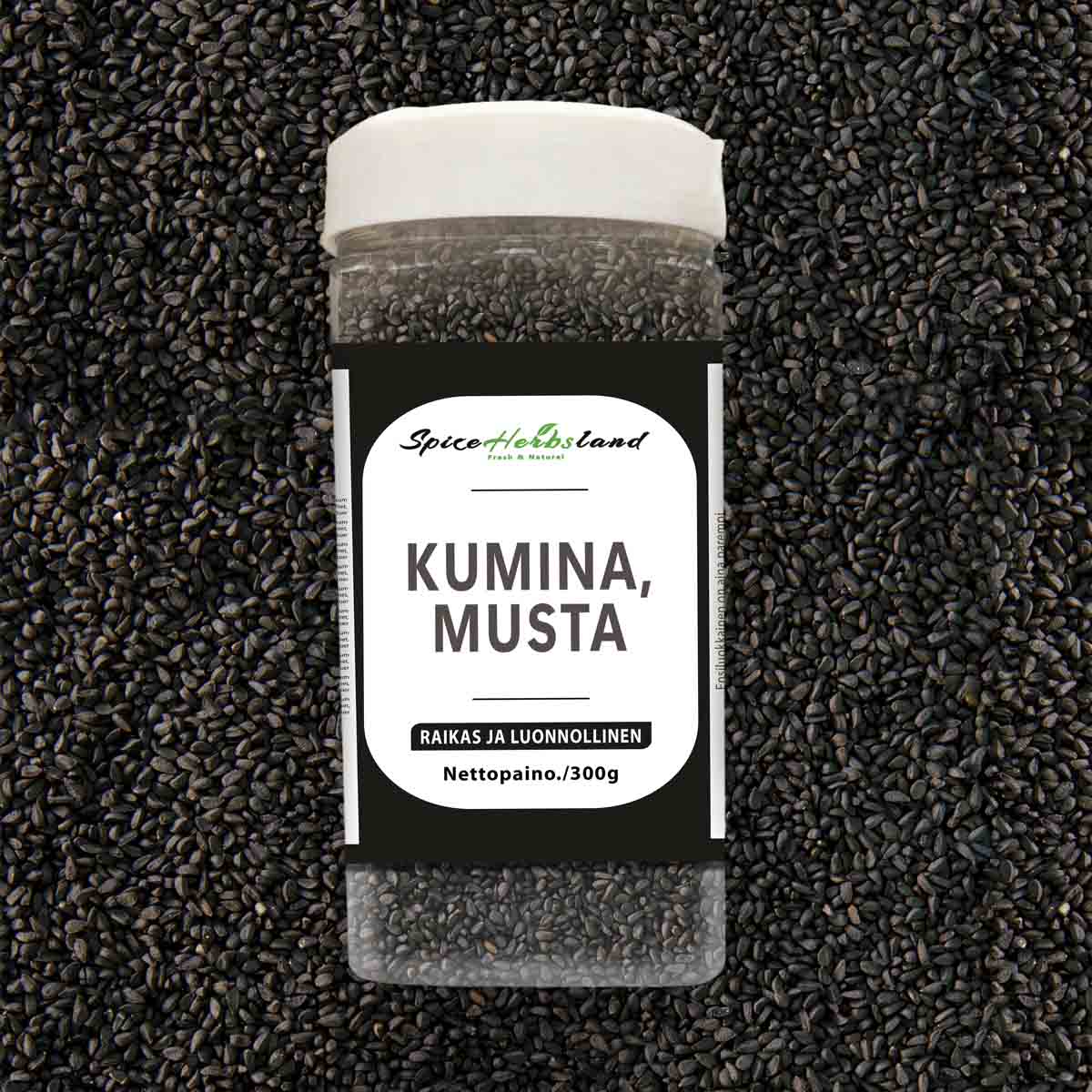 Kummin, svart