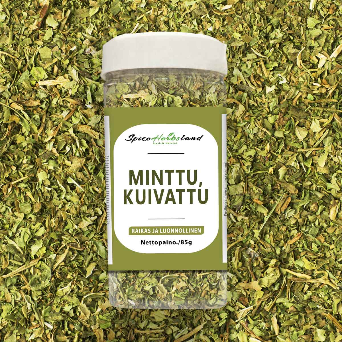 Minttu, kuivattu