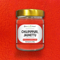 Chilipippuri, jauhettu