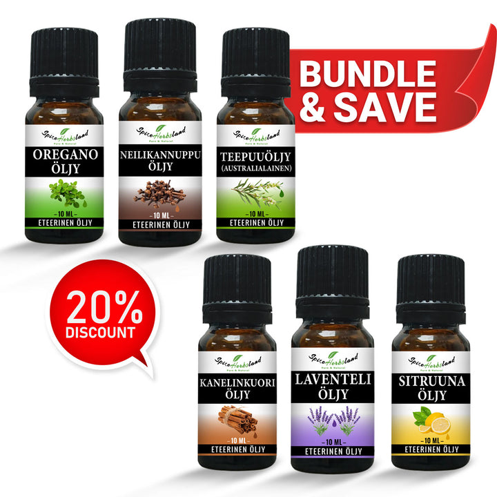 Luonnolliseen parantumiseen - 6 kappaleen pakkaus