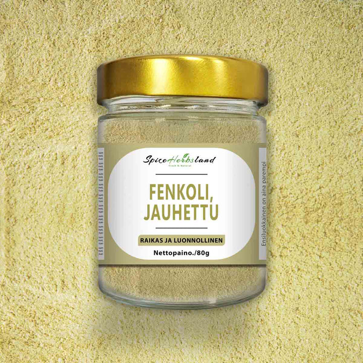 Fenkoli, jauhettu