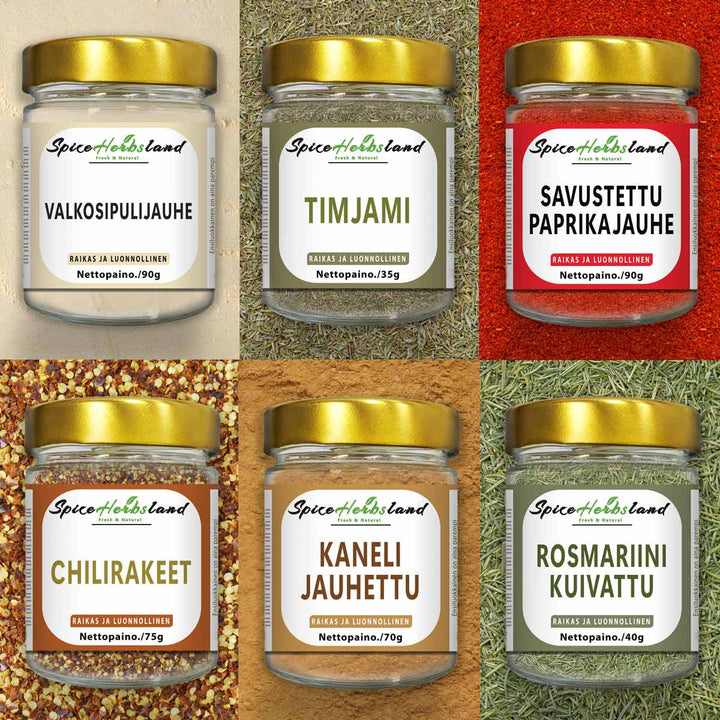 Peruskokoelma - 6 kappaleen pakkaus