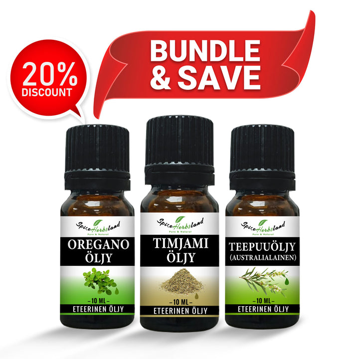 Toipuminen vilustumisesta - 3 kappaleen pakkaus