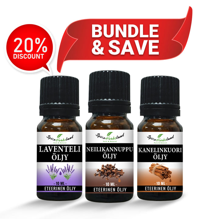 Mielen rentoutukseen - 3 kappaleen pakkaus