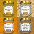 Intialainen maustepakkaus - 4 kappaletta