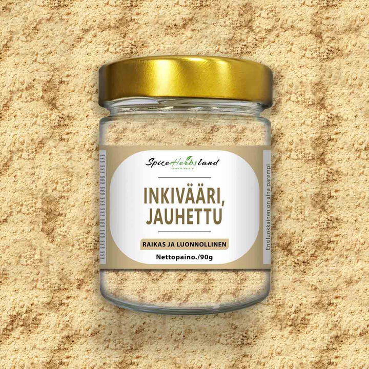 Inkivääri, jauhettu