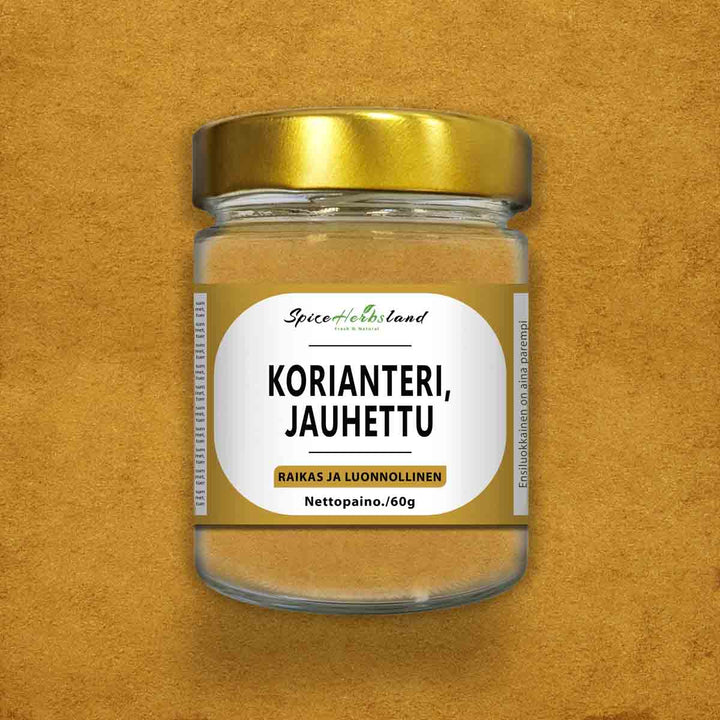 Korianteri, jauhettu