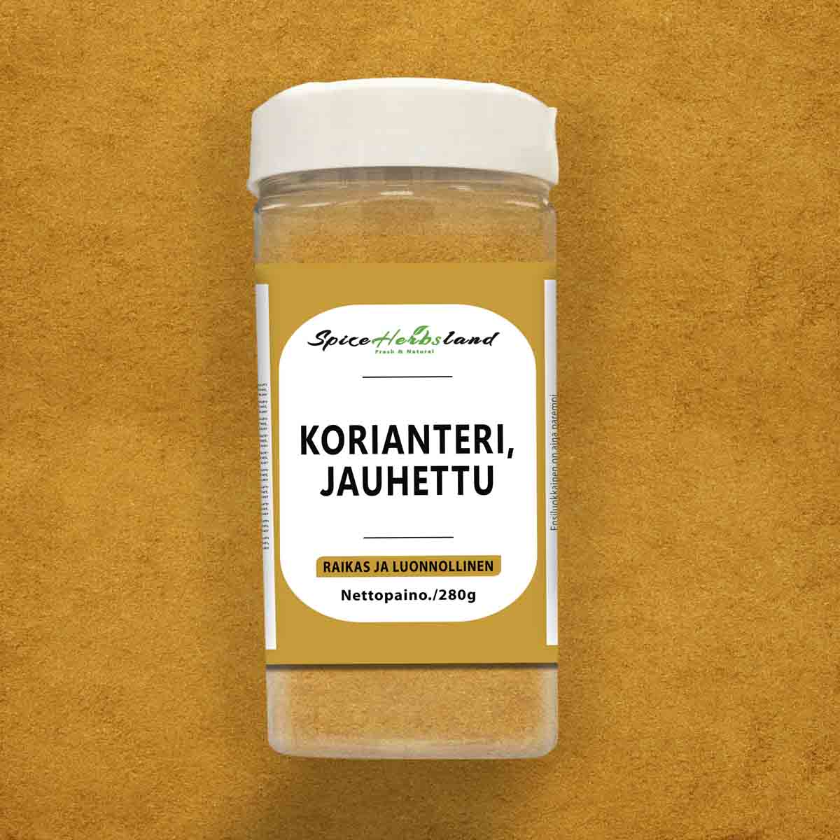 Korianteri, jauhettu