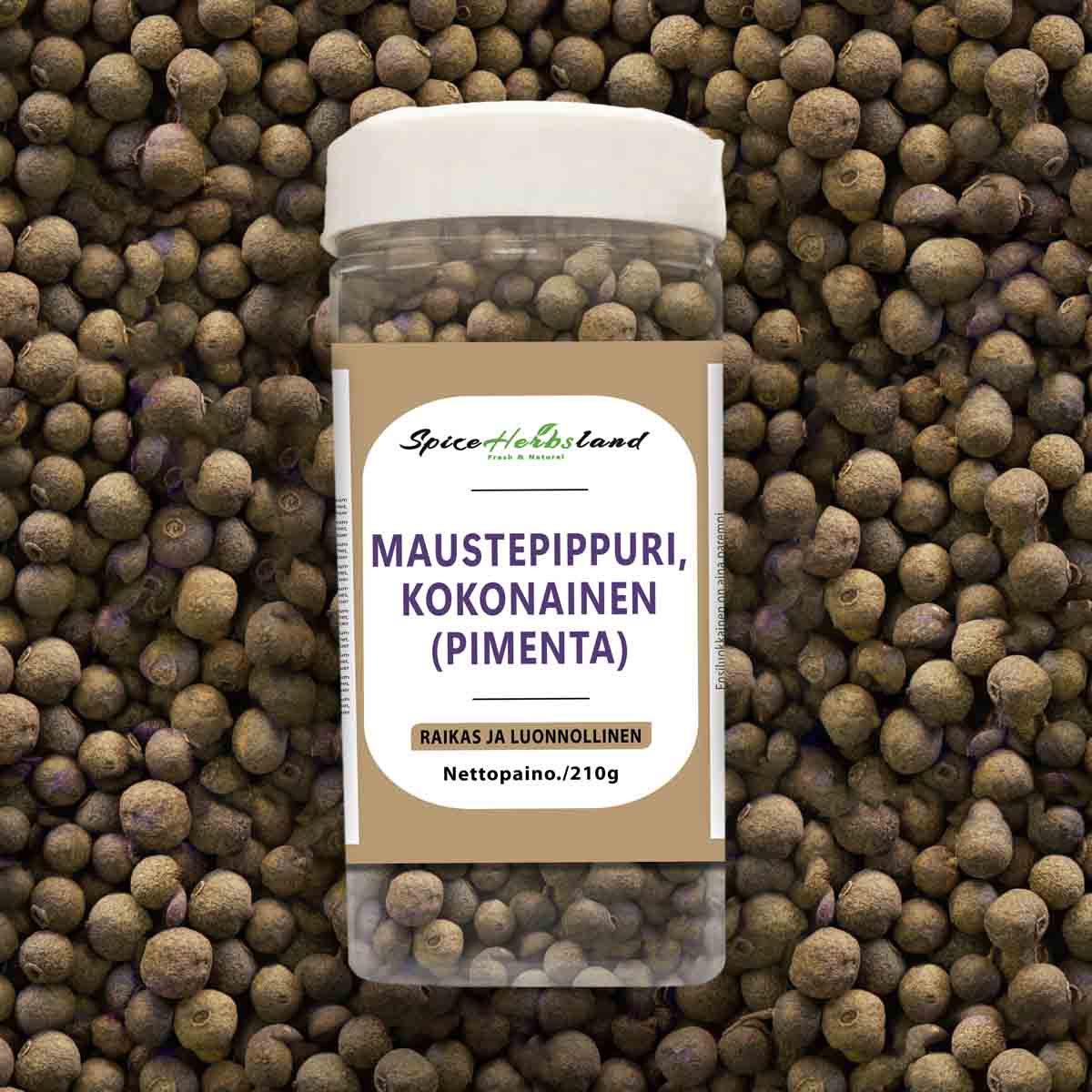 Maustepippuri, kokonainen (Pimenta)