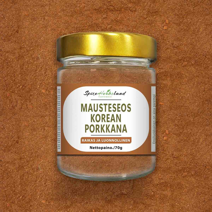 Mausteseos Korean porkkana