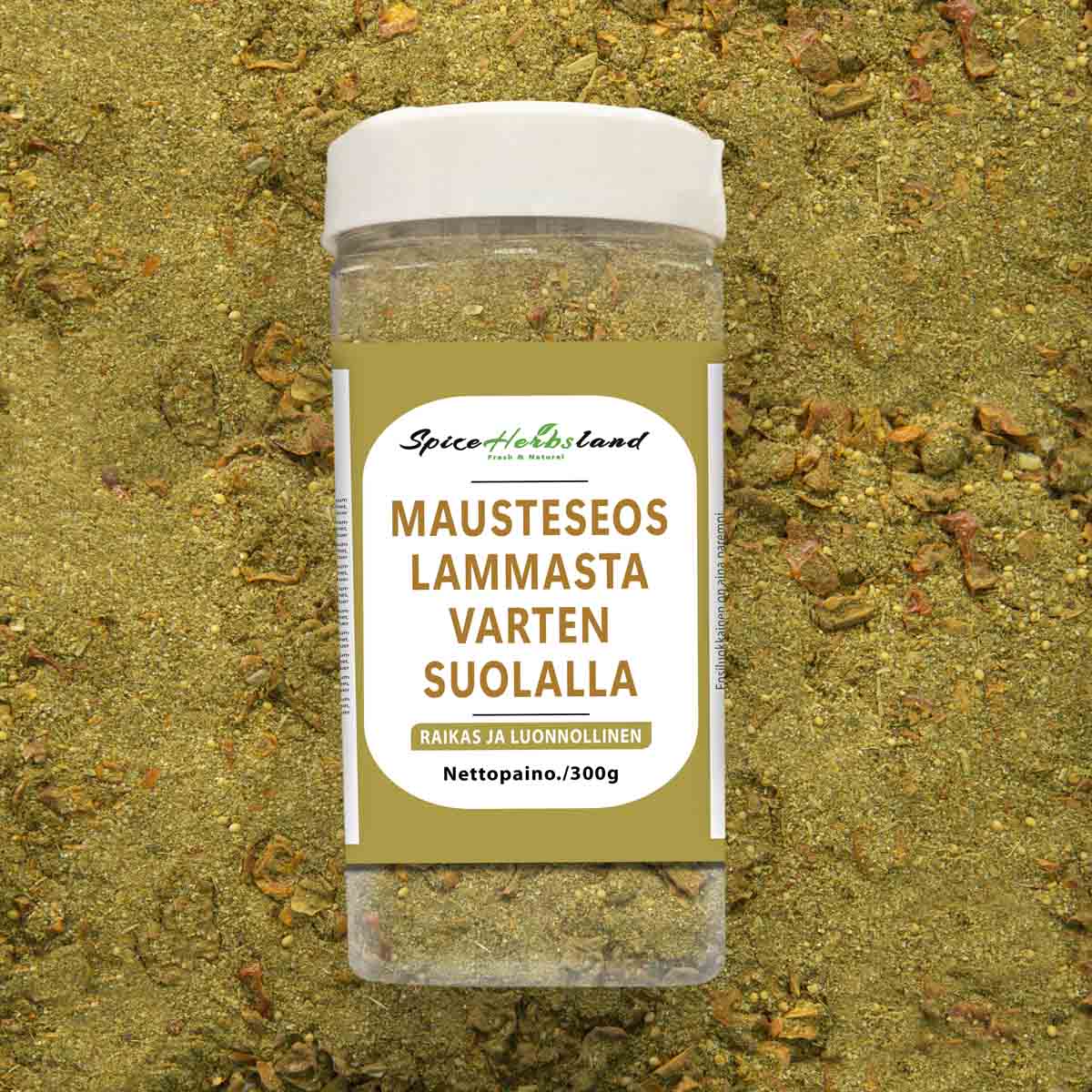 Mausteseos lammasta varten suolalla