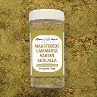 Mausteseos lammasta varten suolalla
