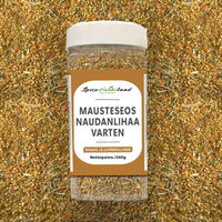 Mausteseos naudanlihaa varten
