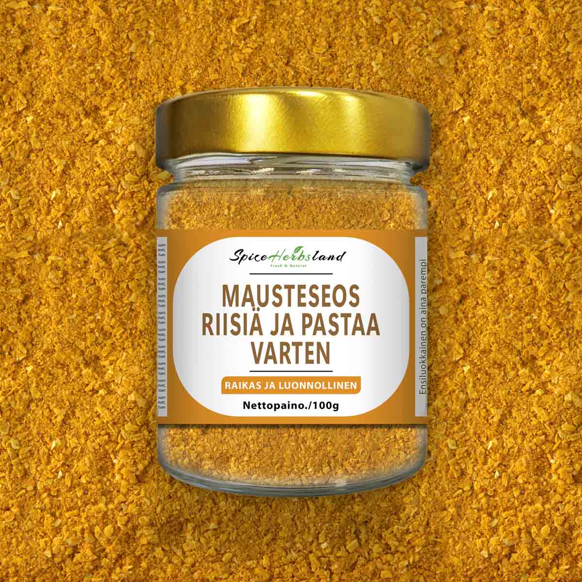 Spice blend for rice and pasta