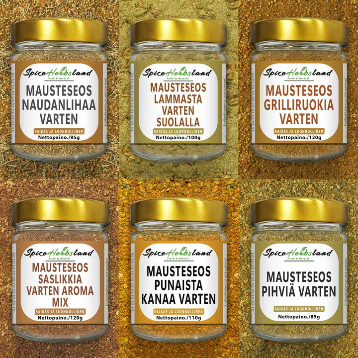 Lihakokoelma - 6 kappaleen pakkaus