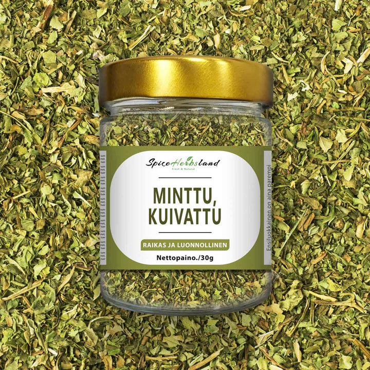 Minttu, kuivattu