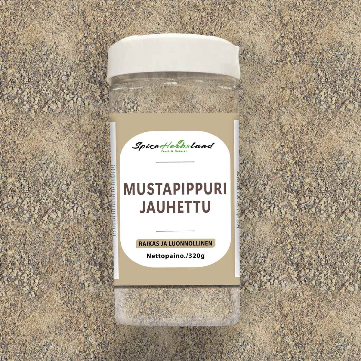 Black pepper, ground