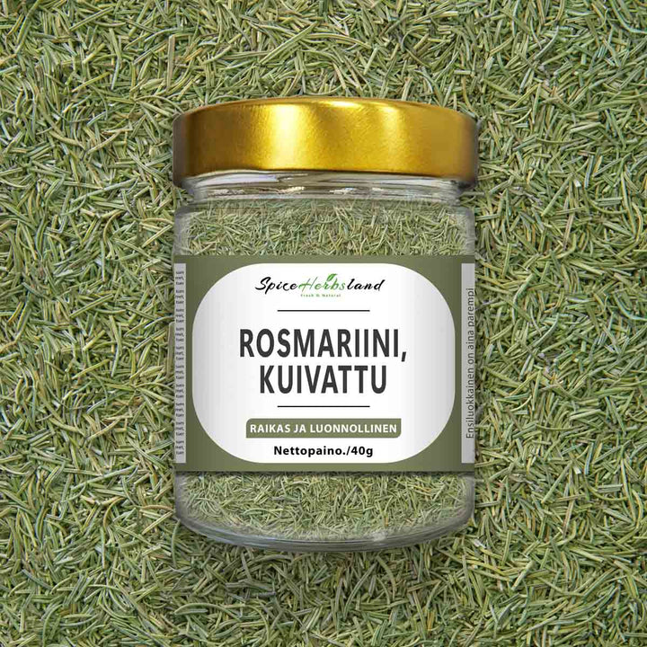 Rosmariini, kuivattu
