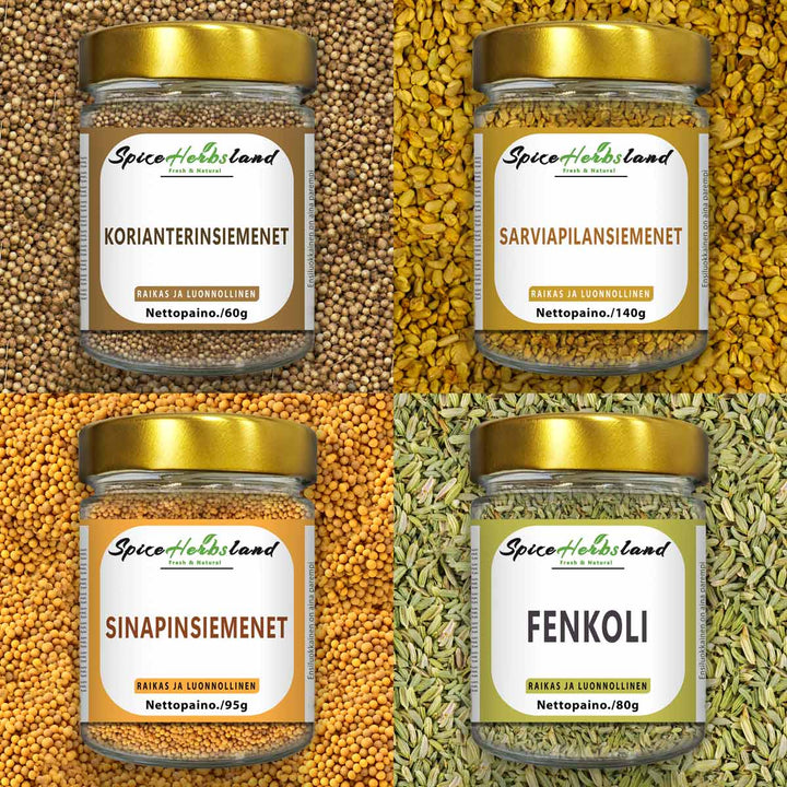 Siemenkokoelma - 4 siemenen pakkaus