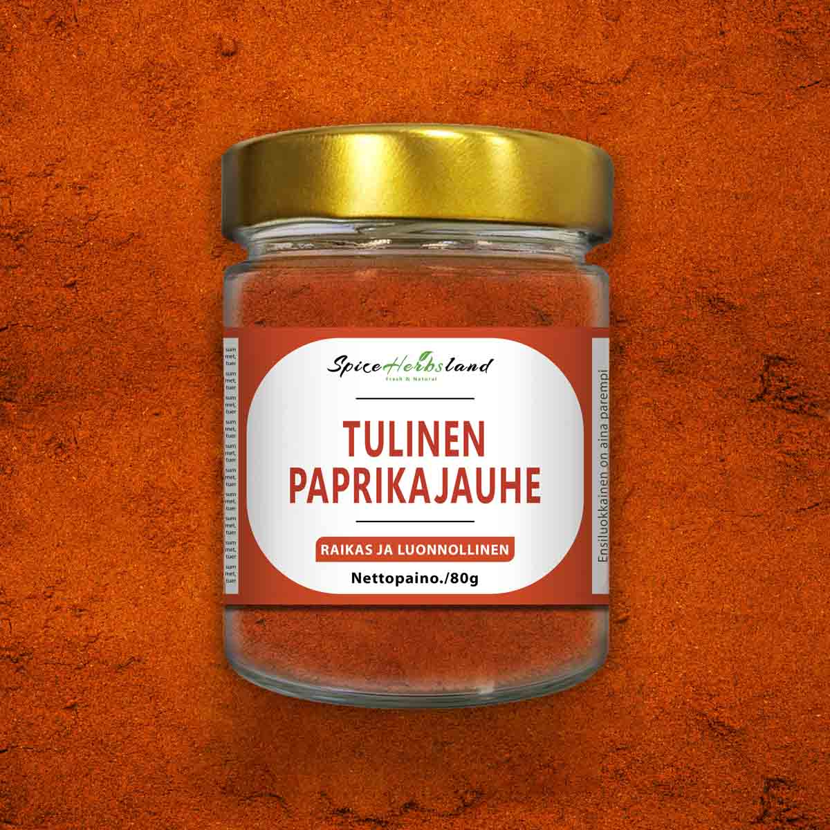 Starkt paprikapulver