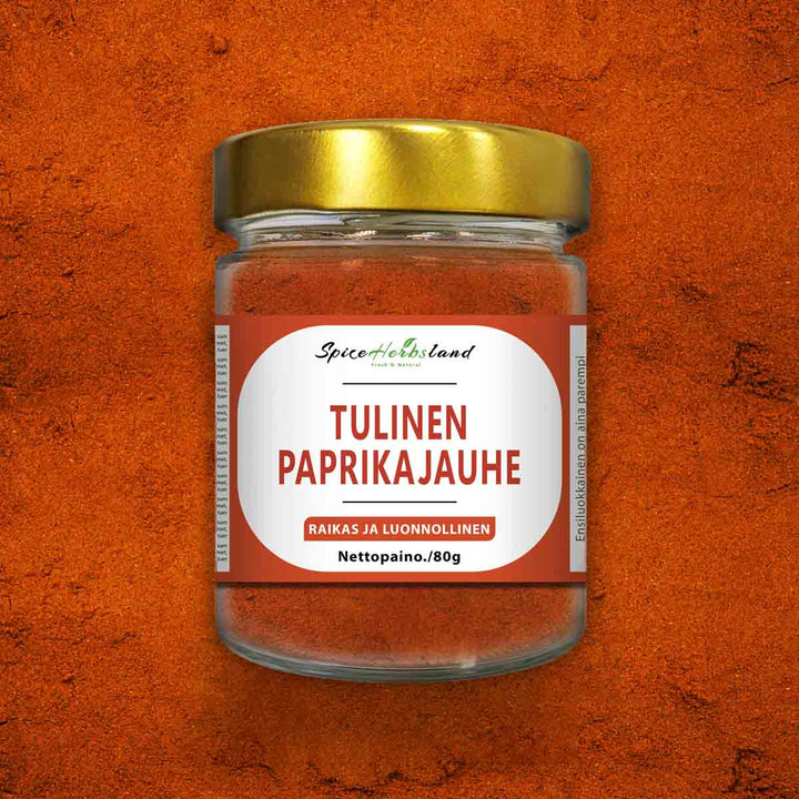 Tulinen paprikajauhe