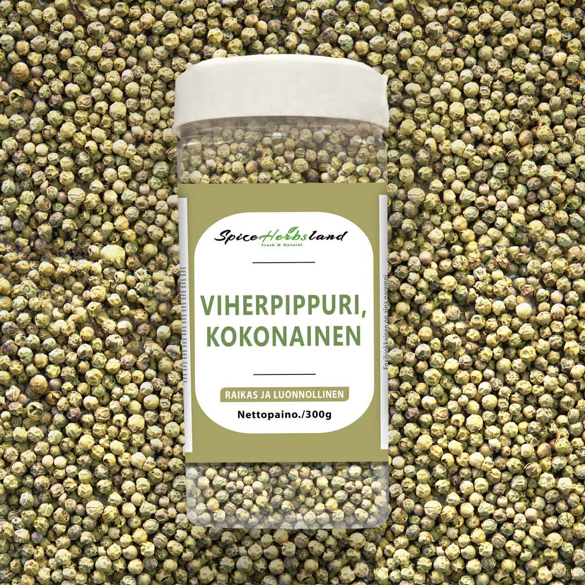 Viherpippuri, kokonainen