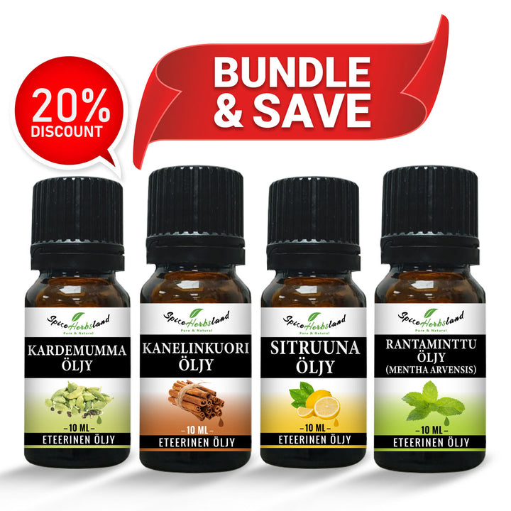 Energian lisäämiseen – 4 kappaleen pakkaus